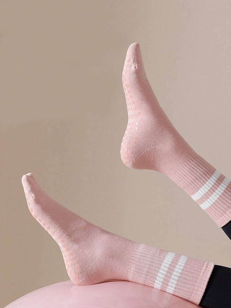 Pilates Grip Socks Pink