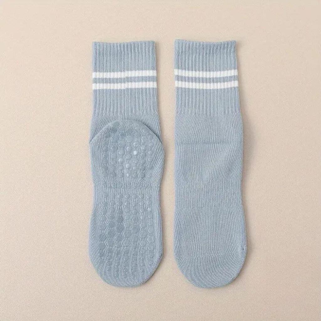 Pilates Grip Socks Blue