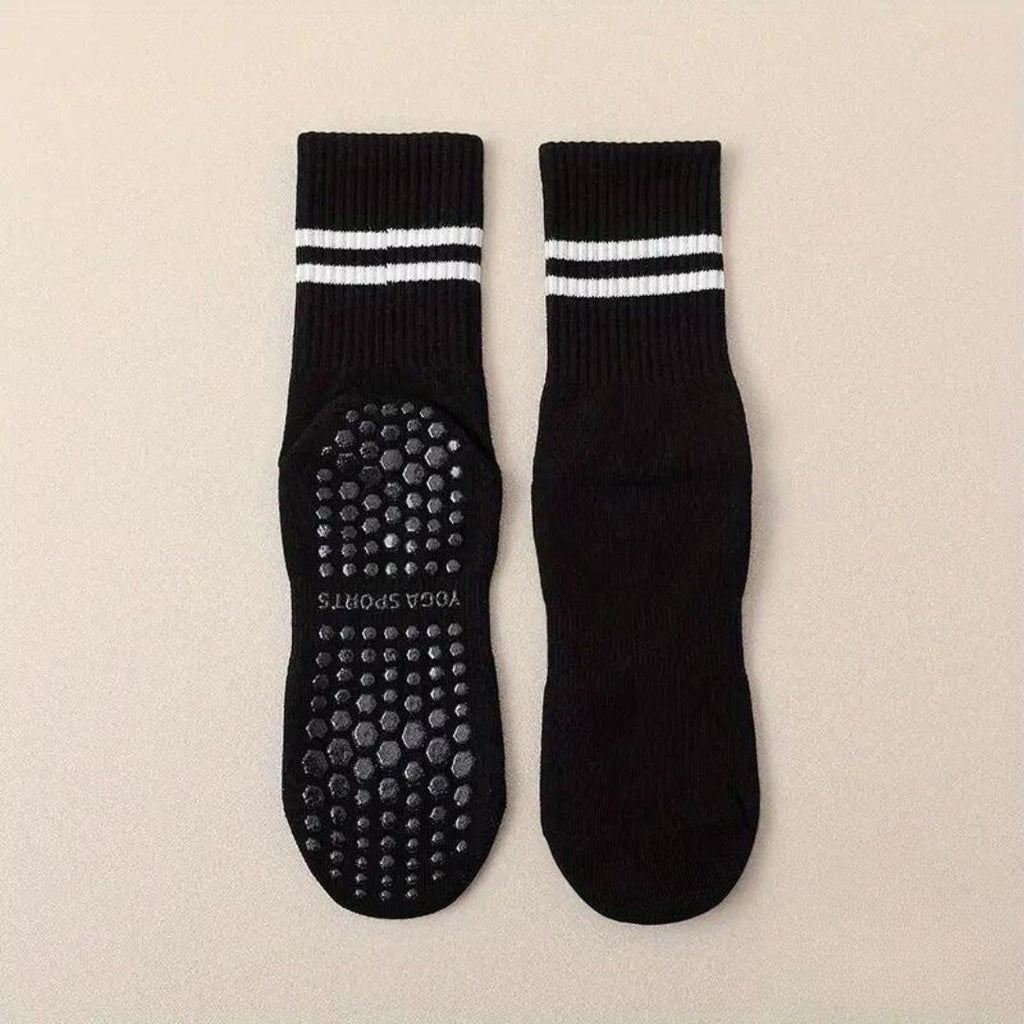 Pilates Grip Socks Black
