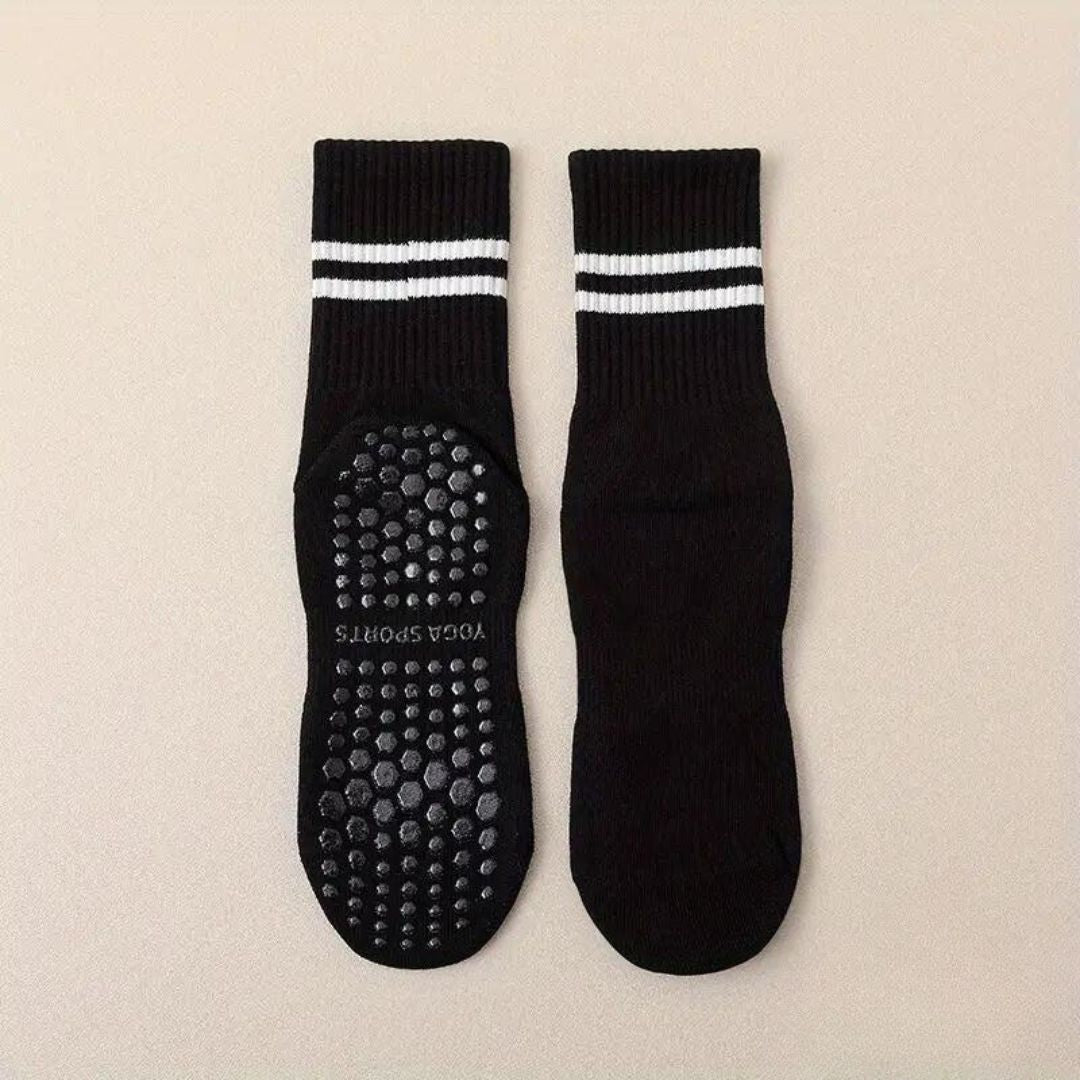 Pilates Grip Socks Black