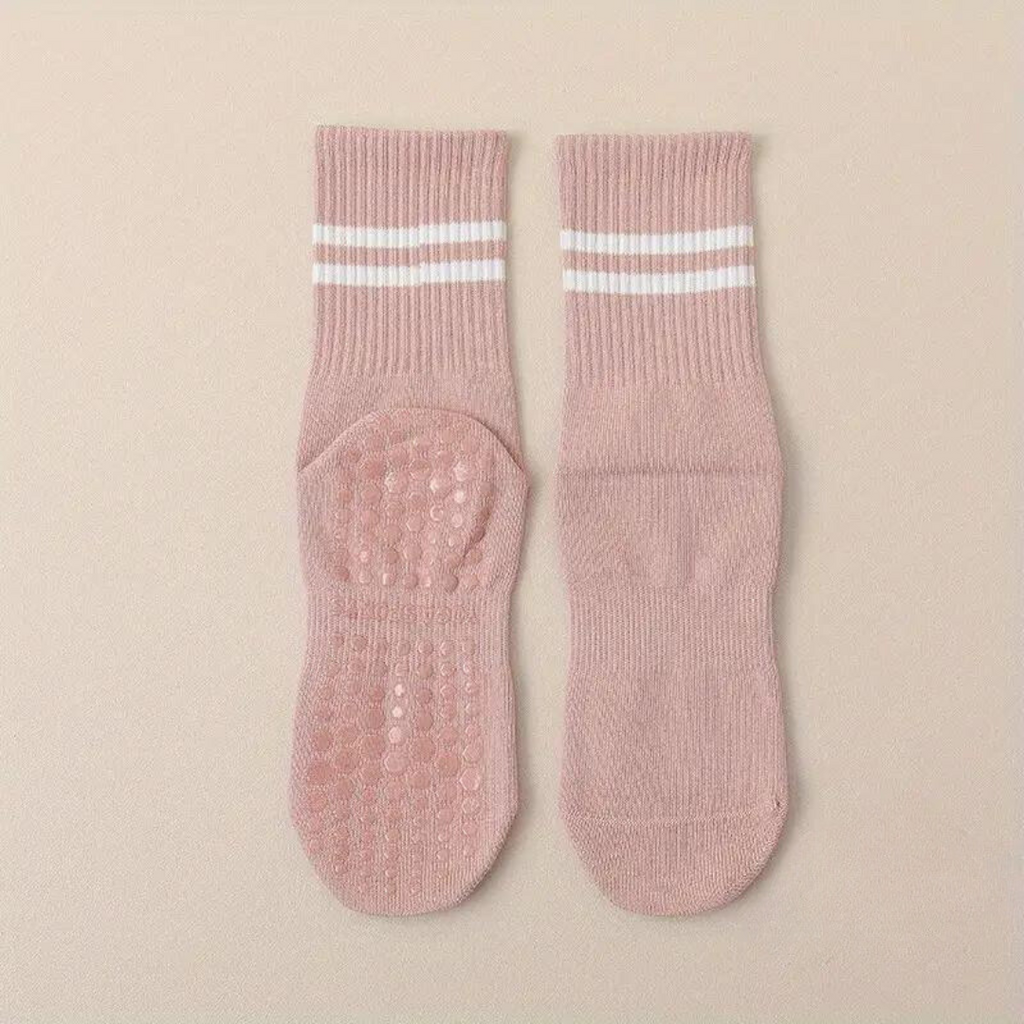 Pilates Grip Socks Pink